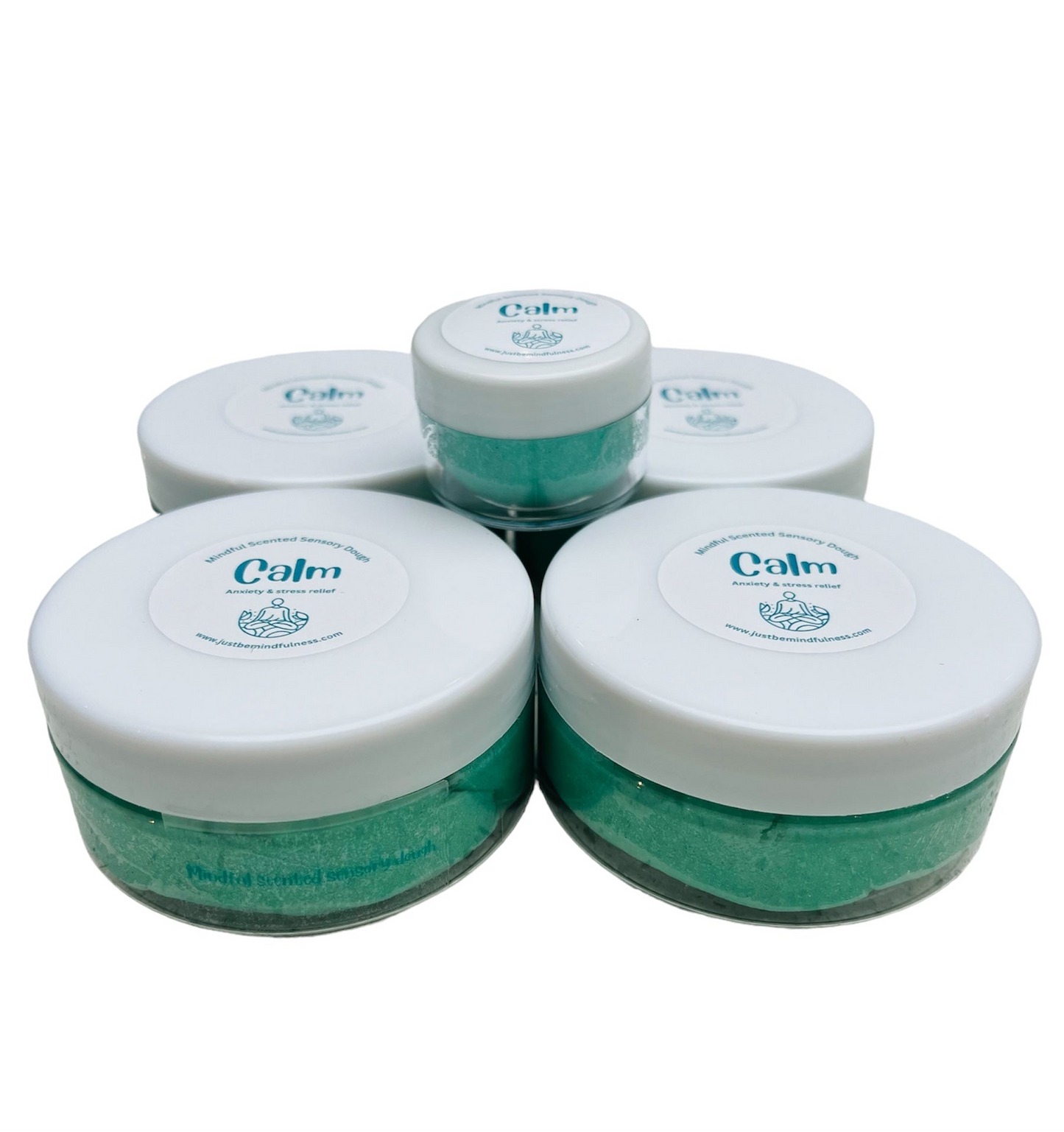 Calm - mindfulness scented sensory dough - anxiety and destress