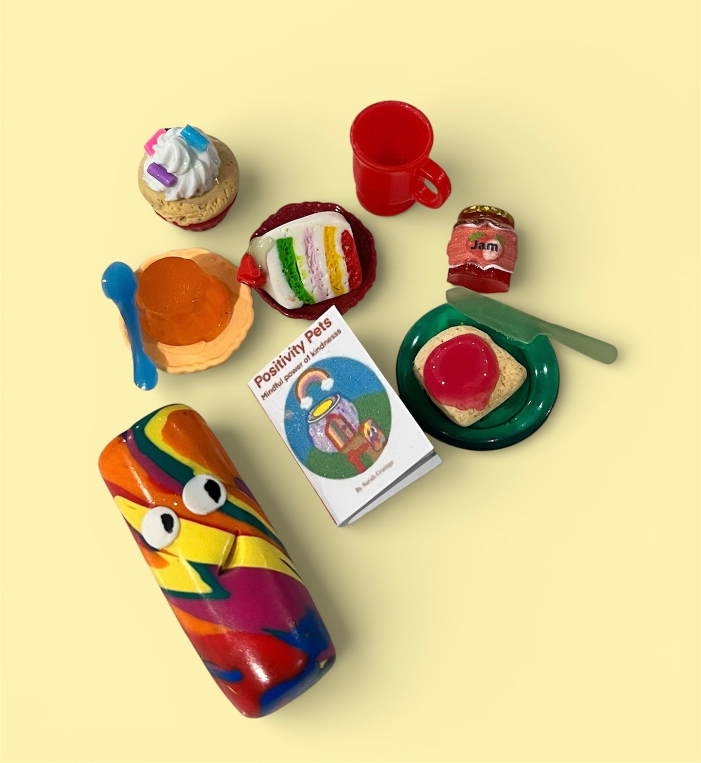 Rainbow accessories set