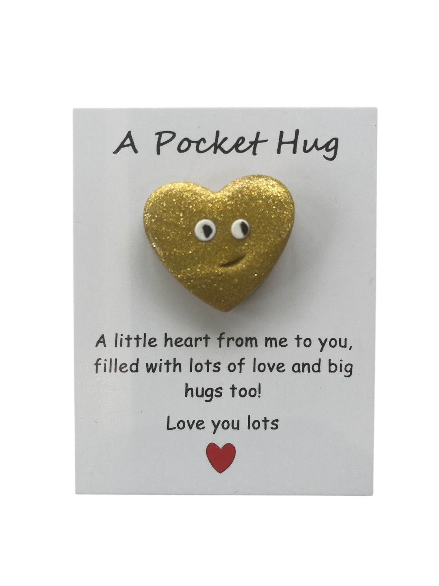 Heart Pocket Hugs - handmade