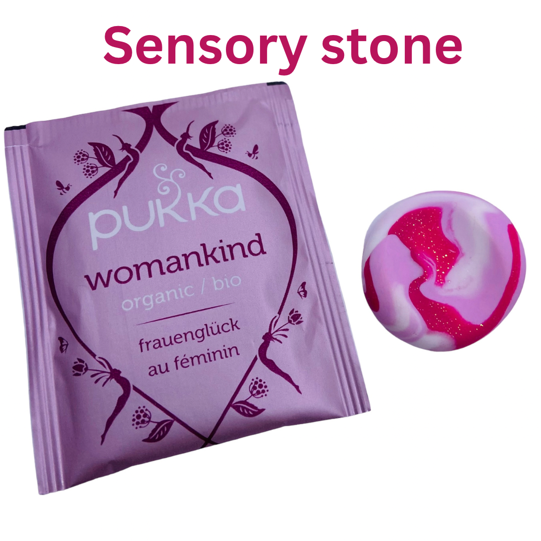 Mindfulness Menopause Anxiety sensory stone