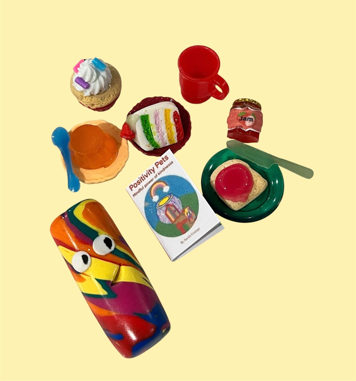 Rainbow accessories set