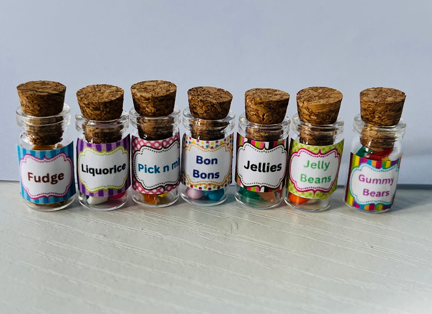 Miniature Sweet shop - handmade, traditional sweets in a jar.