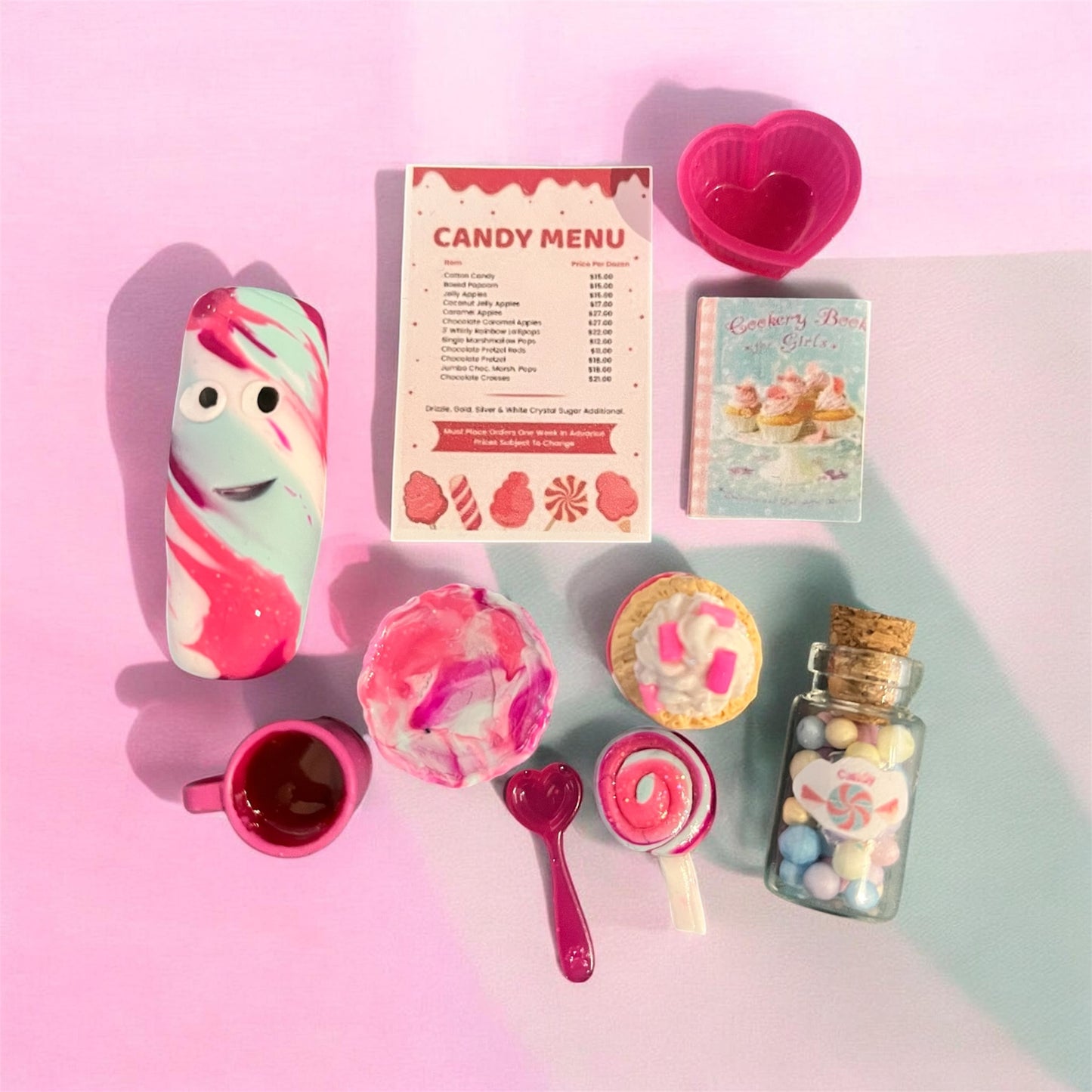 Candy accessories set.