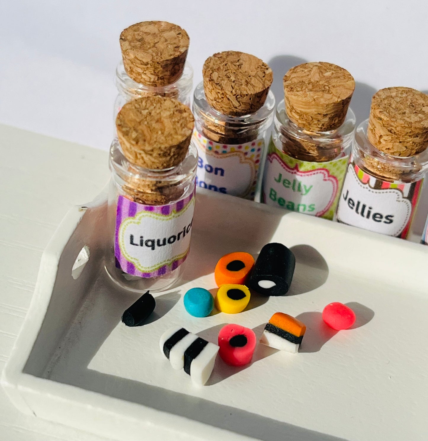 Miniature Sweet shop - handmade, traditional sweets in a jar.