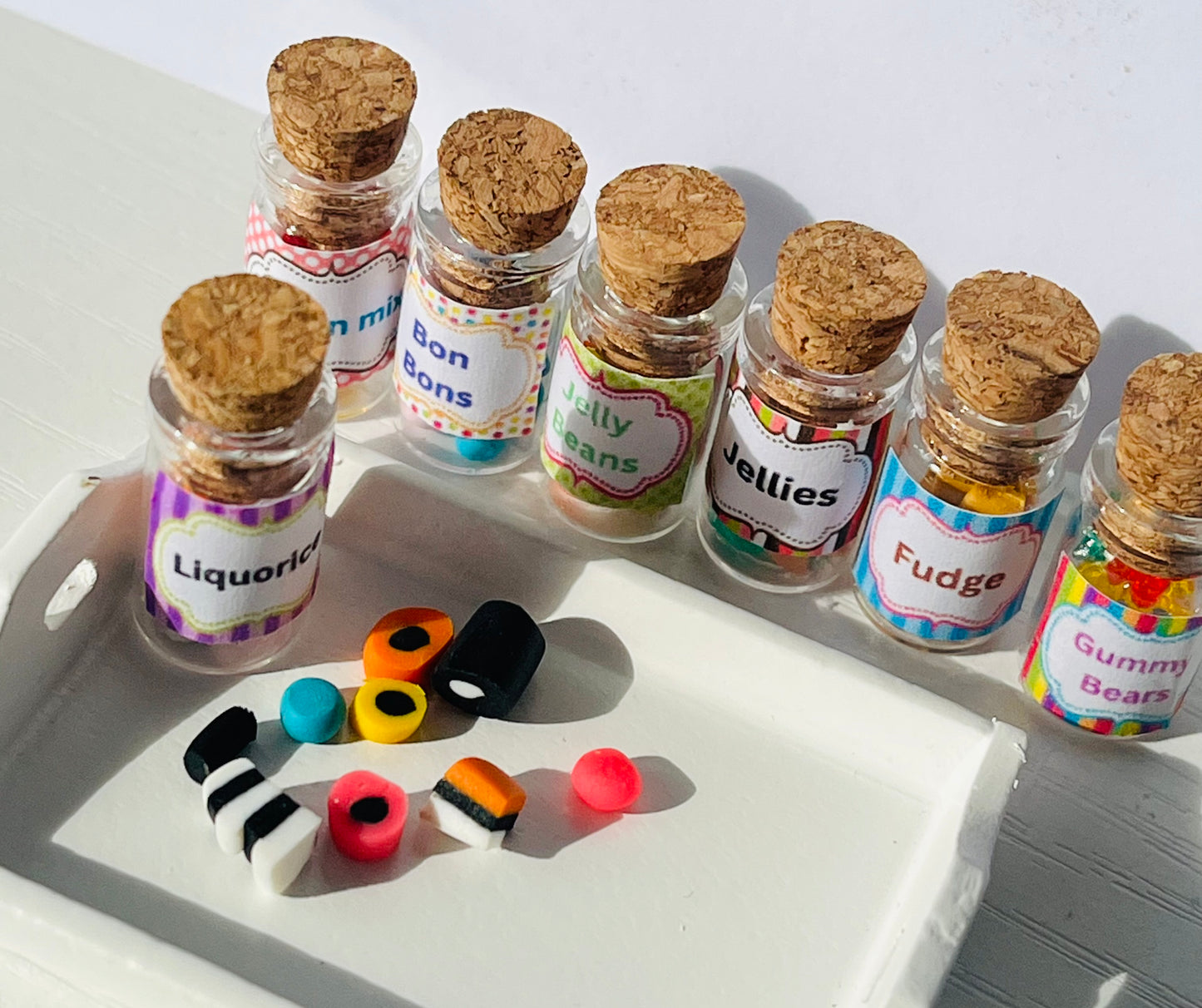 Miniature Sweet shop - handmade, traditional sweets in a jar.