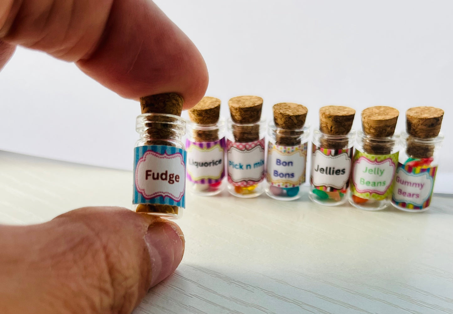 Miniature Sweet shop - handmade, traditional sweets in a jar.