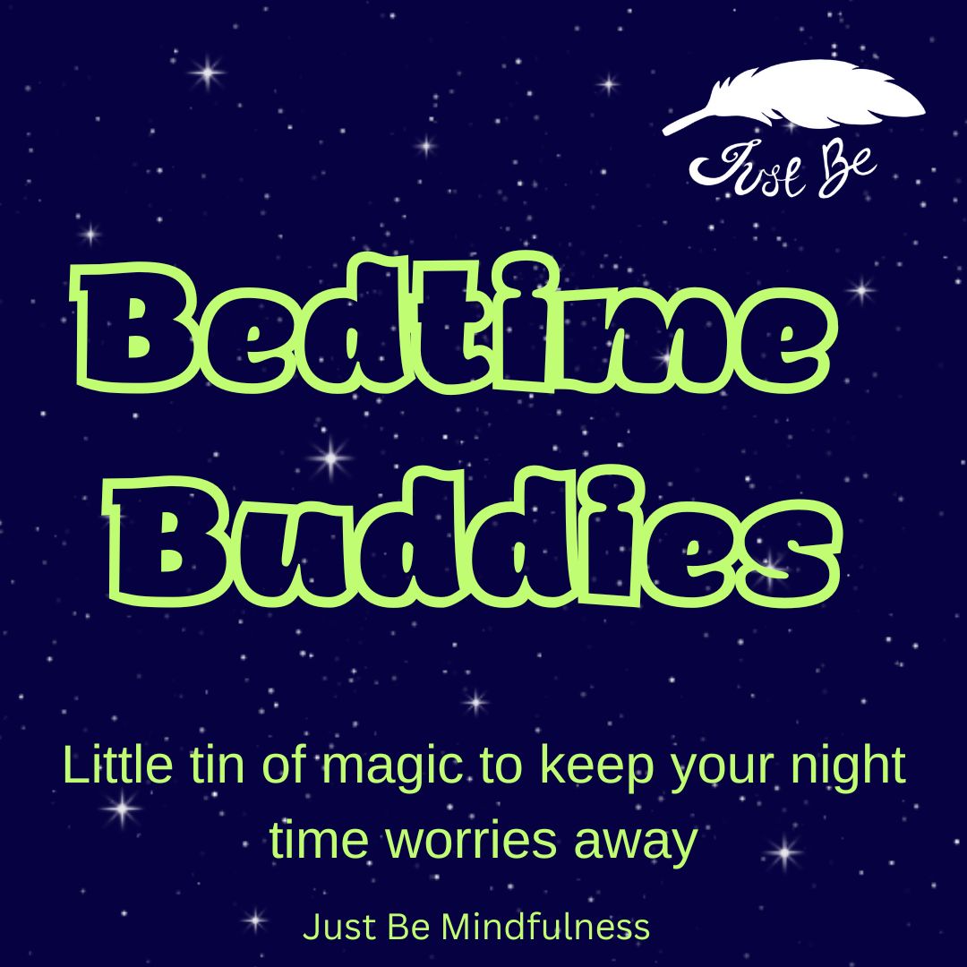 Bedtime Buddies - Little tin that glows in the dark.