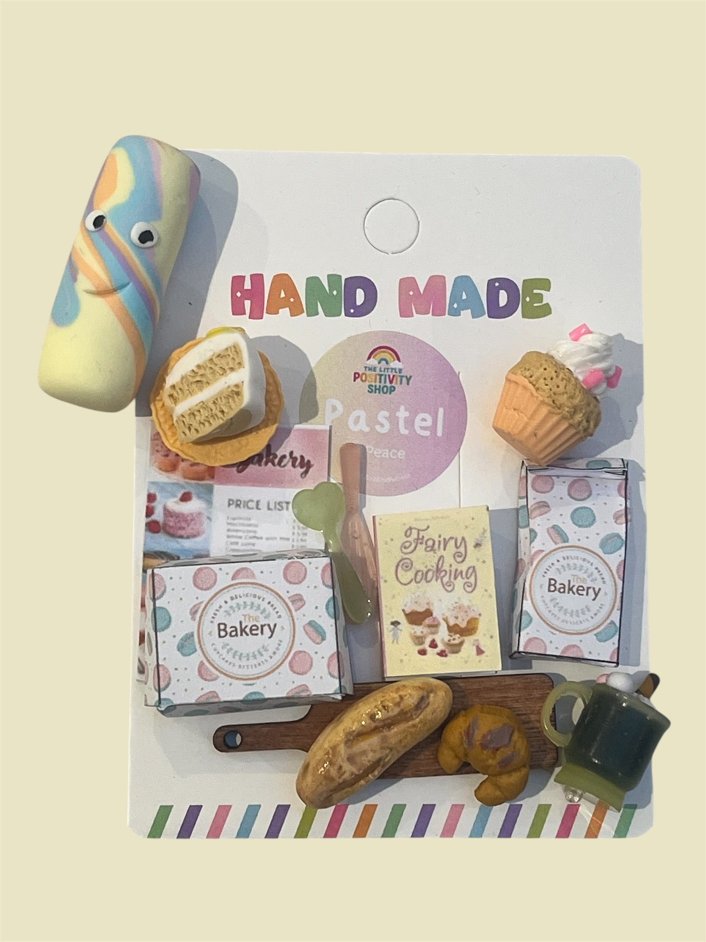 Pastel accessories set