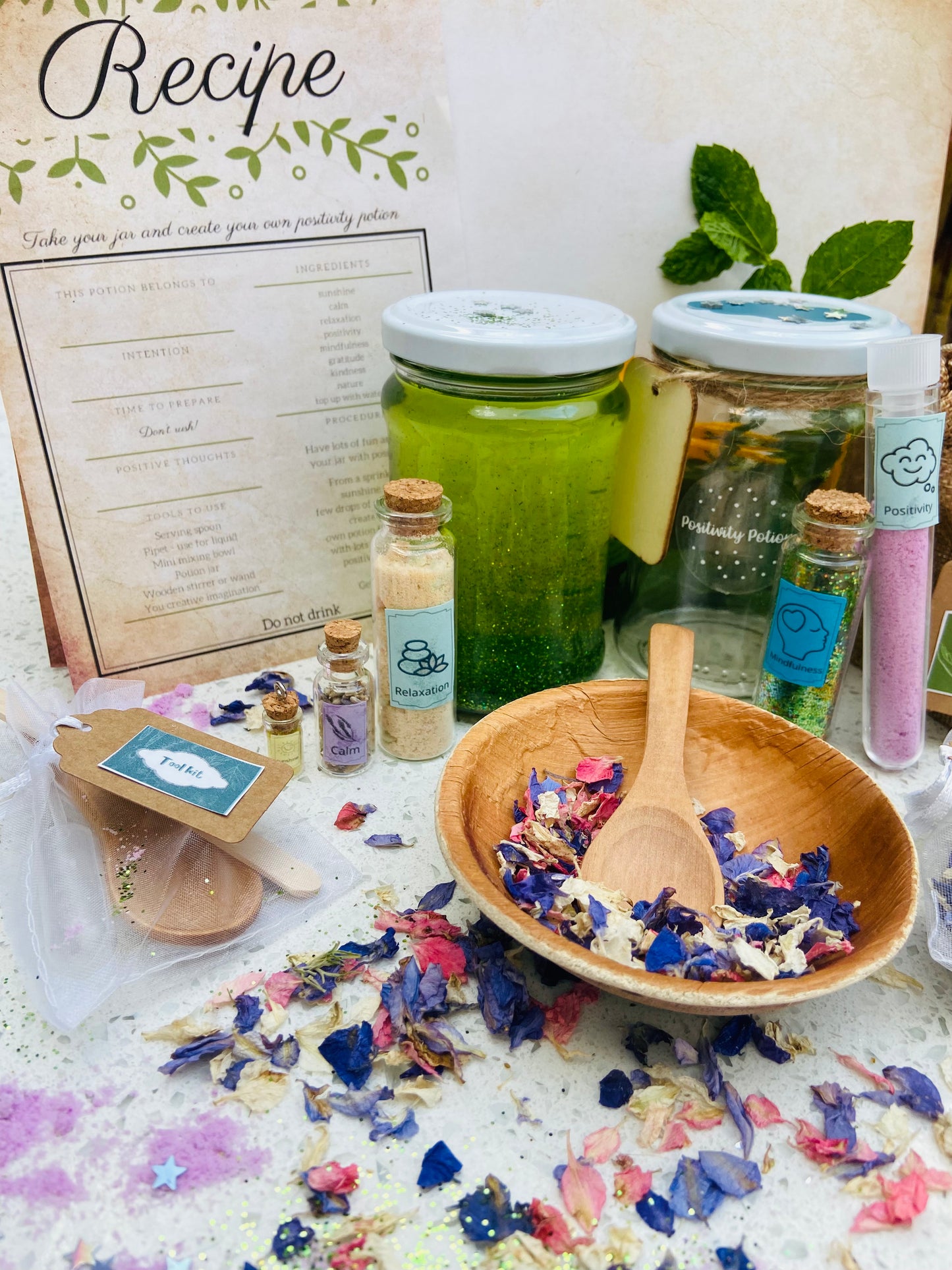 Positivity Potion set for children