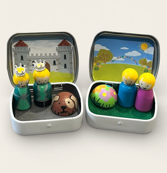 Little Tin of Positive Peg People