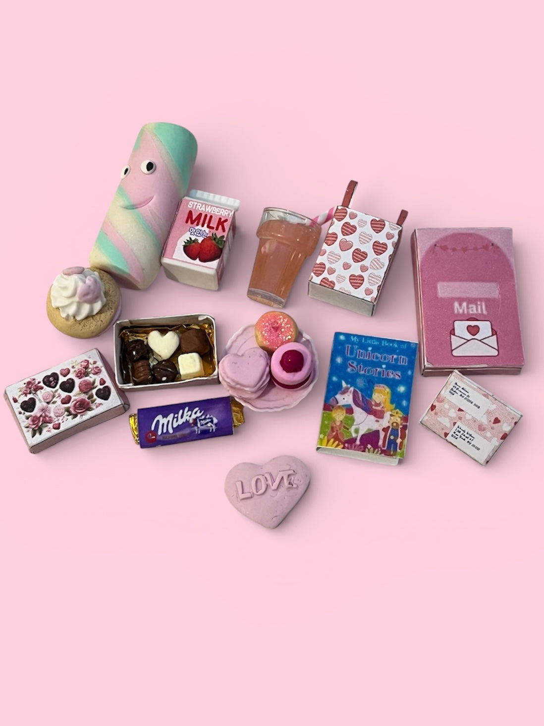 Unicorn accessories set