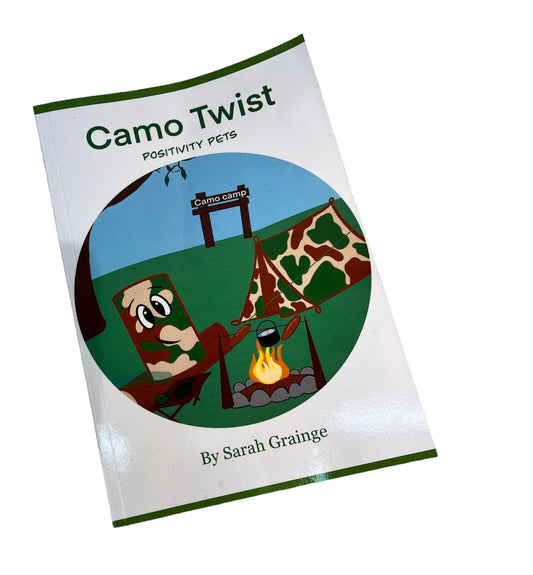 Camo Twist book - resiliance