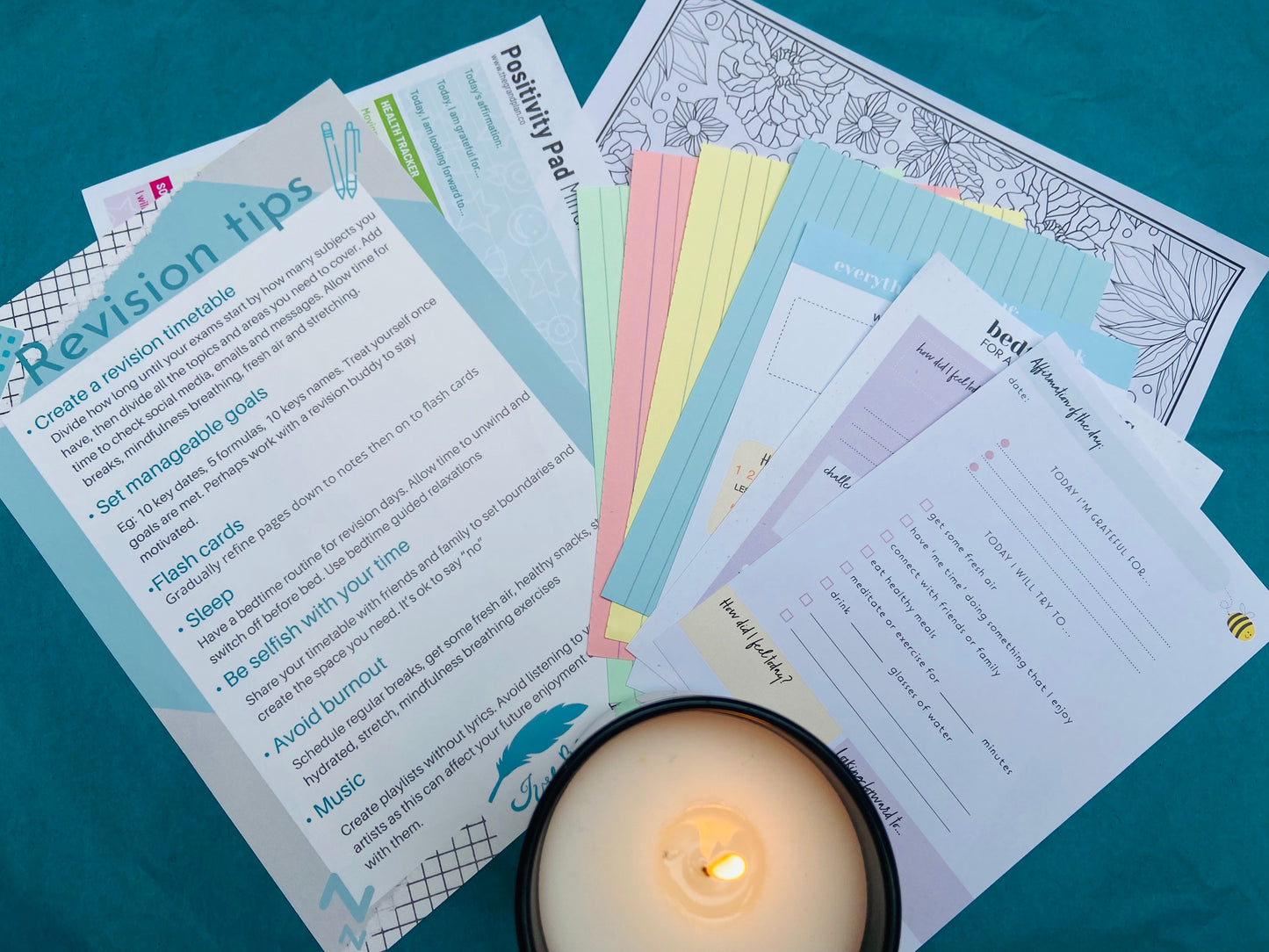 Mindful relaxation revision gift box